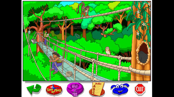 Игра Let's Explore the Jungle (Junior Field Trips), скриншот