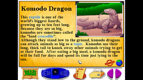 Игра Let's Explore the Jungle (Junior Field Trips), скриншот