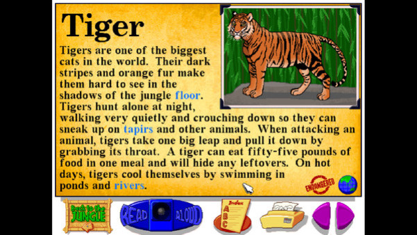 Игра Let's Explore the Jungle (Junior Field Trips), скриншот