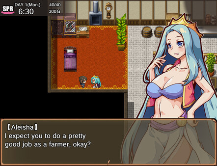 Игра Let's Go! My Harem Farm, скриншот