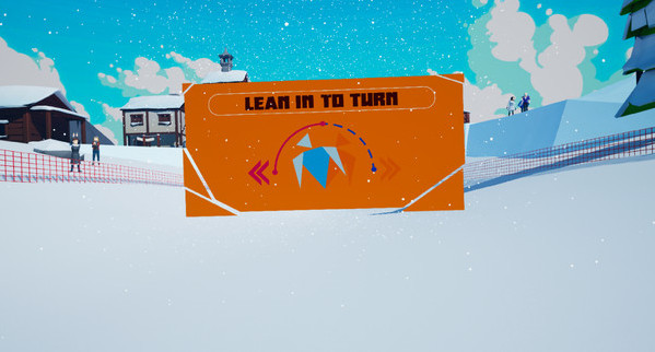 Игра Let's Go! Skiing VR, скриншот