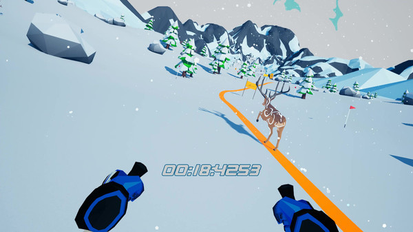Игра Let's Go! Skiing VR, скриншот