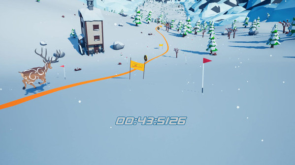 Игра Let's Go! Skiing VR, скриншот