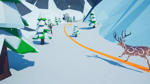 Игра Let's Go! Skiing VR, скриншот
