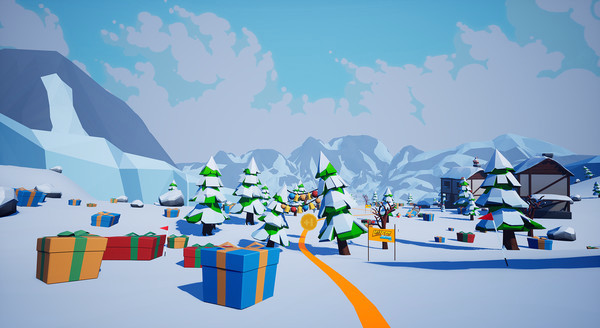 Игра Let's Go! Skiing VR, скриншот