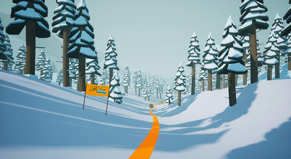 Игра Let's Go! Skiing VR, скриншот