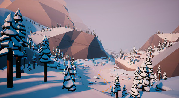 Игра Let's Go! Skiing VR, скриншот
