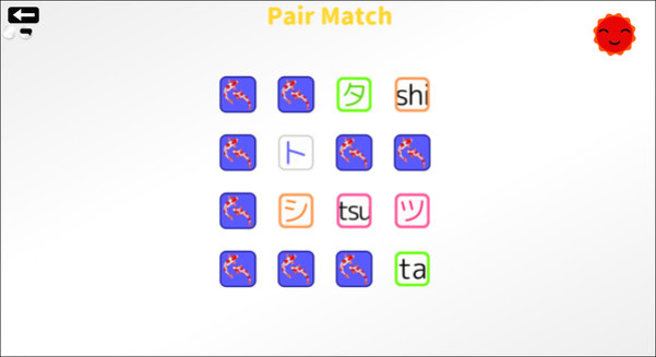 Игра Let's Learn Japanese! Katakana, скриншот