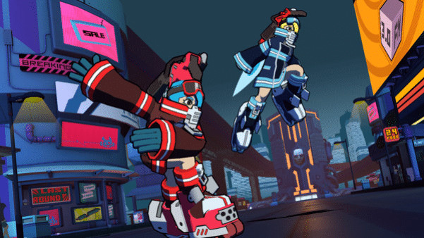 Игра Lethal League Blaze - Firefighter Max Pressure outfit for Jet, скриншот