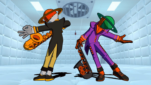 Игра Lethal League Blaze - Galileo the Funky Saxman outfit for Candyman, скриншот
