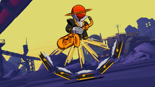 Игра Lethal League Blaze - Galileo the Funky Saxman outfit for Candyman, скриншот