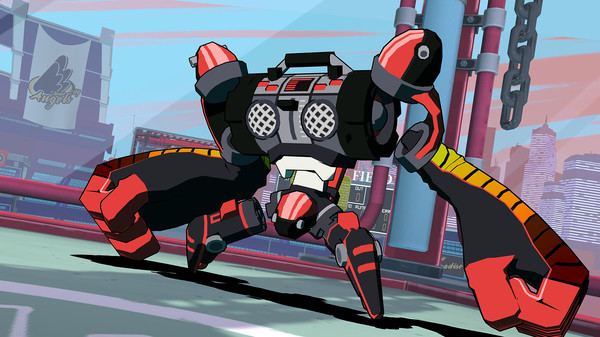 Игра Lethal League Blaze - Gigahertz Visualizer X outfit for Doombox, скриншот