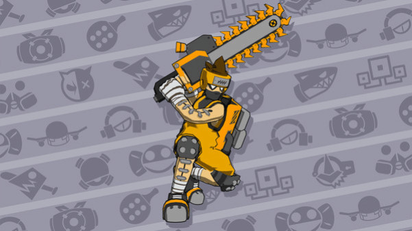 Игра Lethal League Blaze - Heavyduty R. Evolution outfit for Raptor, скриншот