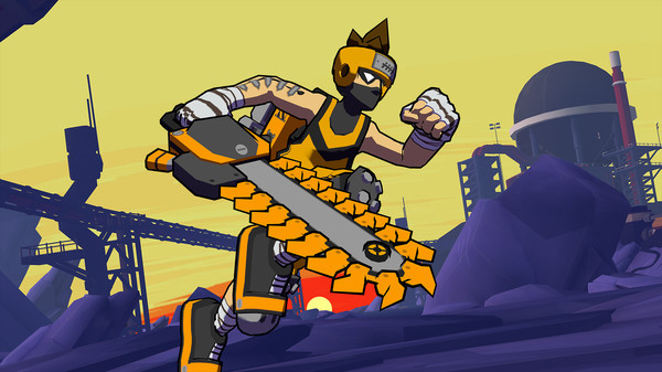 Игра Lethal League Blaze - Heavyduty R. Evolution outfit for Raptor, скриншот