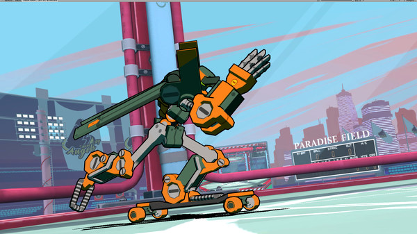 Игра Lethal League Blaze - Insectoid Loneriding Mechranger outfit for Switch, скриншот