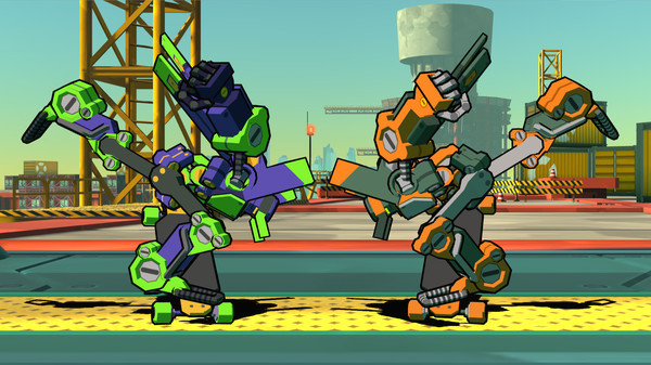 Игра Lethal League Blaze - Insectoid Loneriding Mechranger outfit for Switch, скриншот