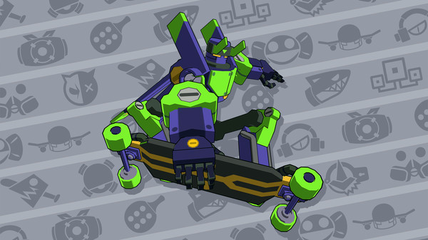 Игра Lethal League Blaze - Insectoid Loneriding Mechranger outfit for Switch, скриншот