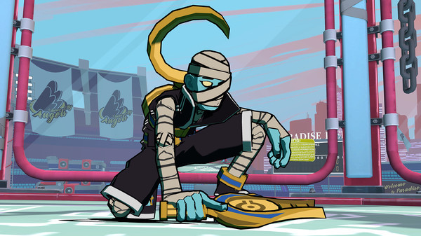 Игра Lethal League Blaze - Late Stage Illmatic outfit for Dice, скриншот