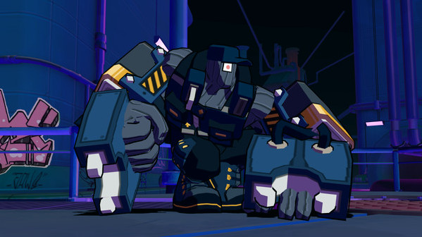 Игра Lethal League Blaze - Neopolis Devastator outfit for Grid, скриншот