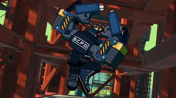 Игра Lethal League Blaze - Neopolis Devastator outfit for Grid, скриншот