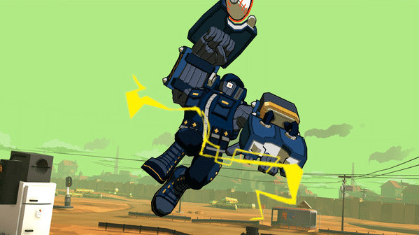 Игра Lethal League Blaze - Neopolis Devastator outfit for Grid, скриншот