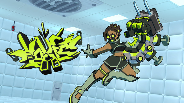 Игра Lethal League Blaze - Nuclear Nourishment outfit for Toxic, скриншот