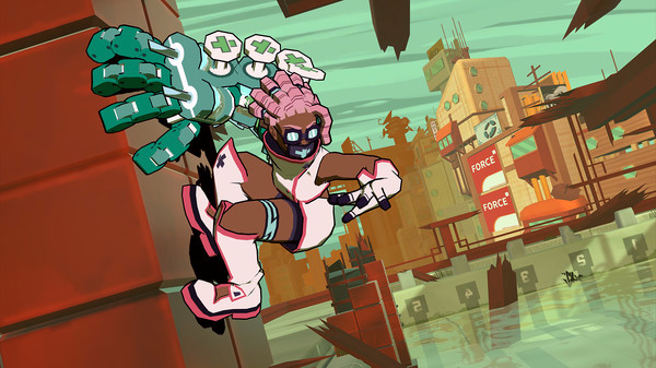 Игра Lethal League Blaze - Nuclear Nourishment outfit for Toxic, скриншот