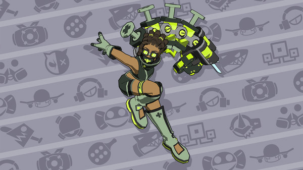 Игра Lethal League Blaze - Nuclear Nourishment outfit for Toxic, скриншот