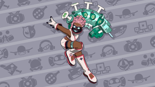 Игра Lethal League Blaze - Nuclear Nourishment outfit for Toxic, скриншот