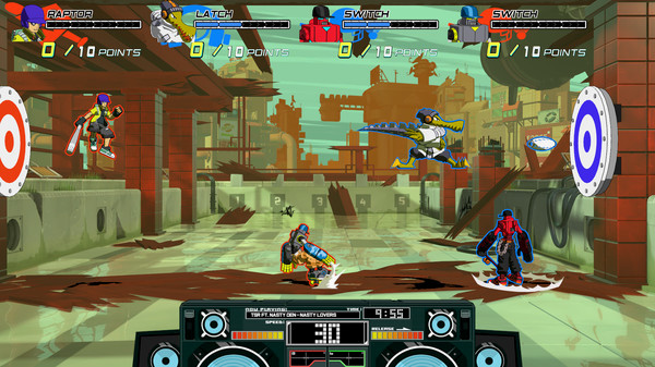 Игра Lethal League Blaze, скриншот
