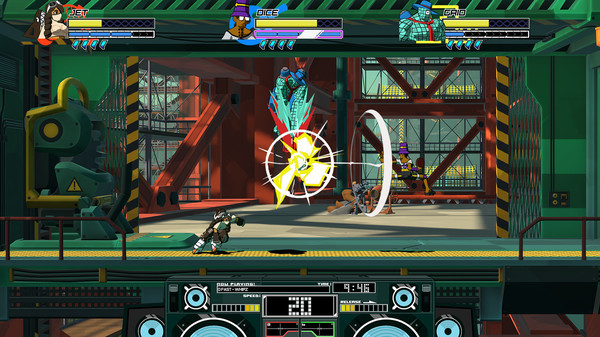 Игра Lethal League Blaze, скриншот