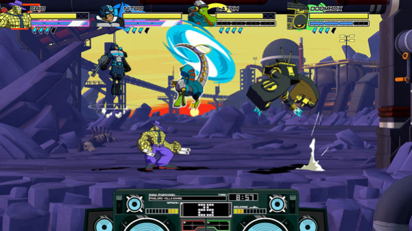 Игра Lethal League Blaze, скриншот
