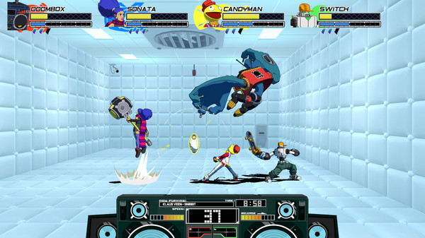 Игра Lethal League Blaze, скриншот