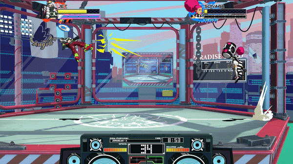 Игра Lethal League Blaze, скриншот