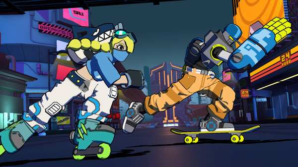 Игра Lethal League Blaze, скриншот