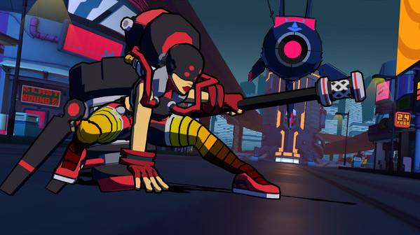 Игра Lethal League Blaze - Stereo Overdrive Arachnida outfit for Sonata, скриншот