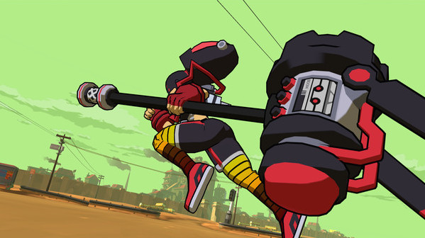 Игра Lethal League Blaze - Stereo Overdrive Arachnida outfit for Sonata, скриншот