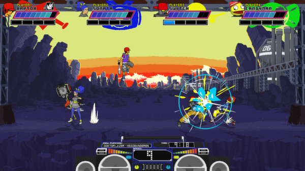 Игра Lethal League, скриншот