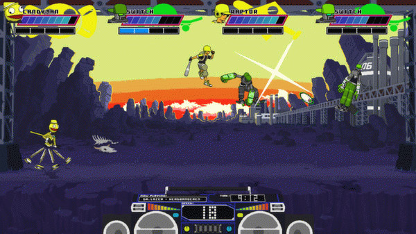 Игра Lethal League, скриншот