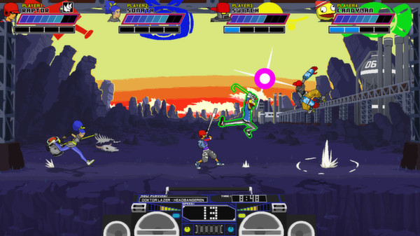 Игра Lethal League, скриншот