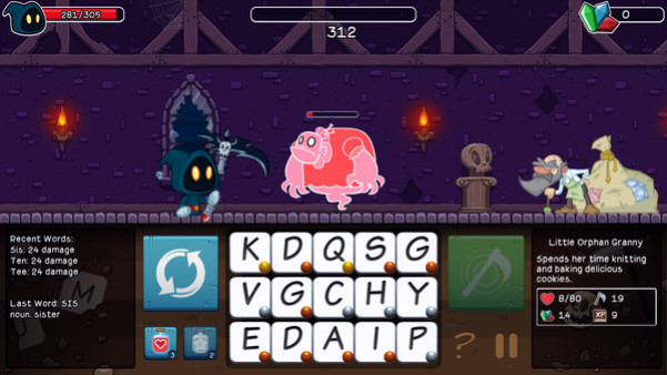 Игра Letter Quest: Grimm's Journey, скриншот