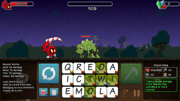 Игра Letter Quest: Grimm's Journey, скриншот