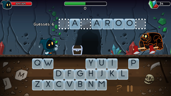 Игра Letter Quest: Grimm's Journey, скриншот