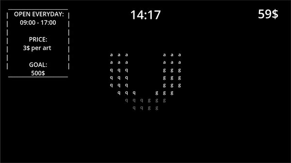 Игра Letters Of Art, скриншот