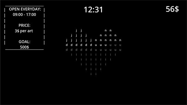 Игра Letters Of Art, скриншот