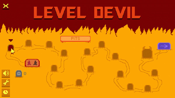Игра Level Devil, скриншот