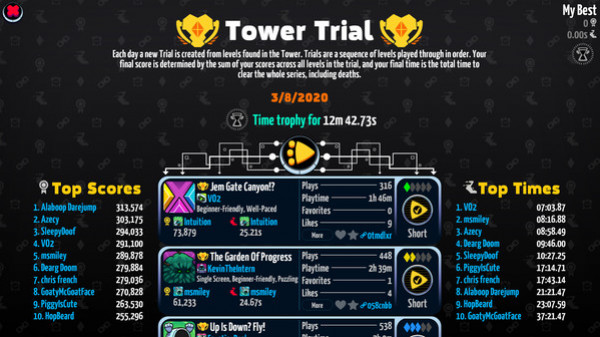 Игра Levelhead, скриншот