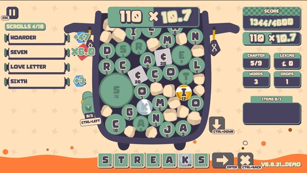 Игра Lexispell, скриншот