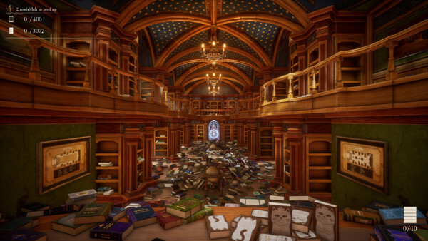 Игра Librarian: Tidy Up the Arcane Library!, скриншот