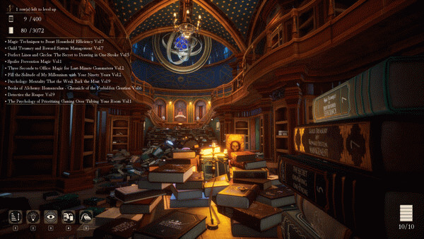 Игра Librarian: Tidy Up the Arcane Library!, скриншот